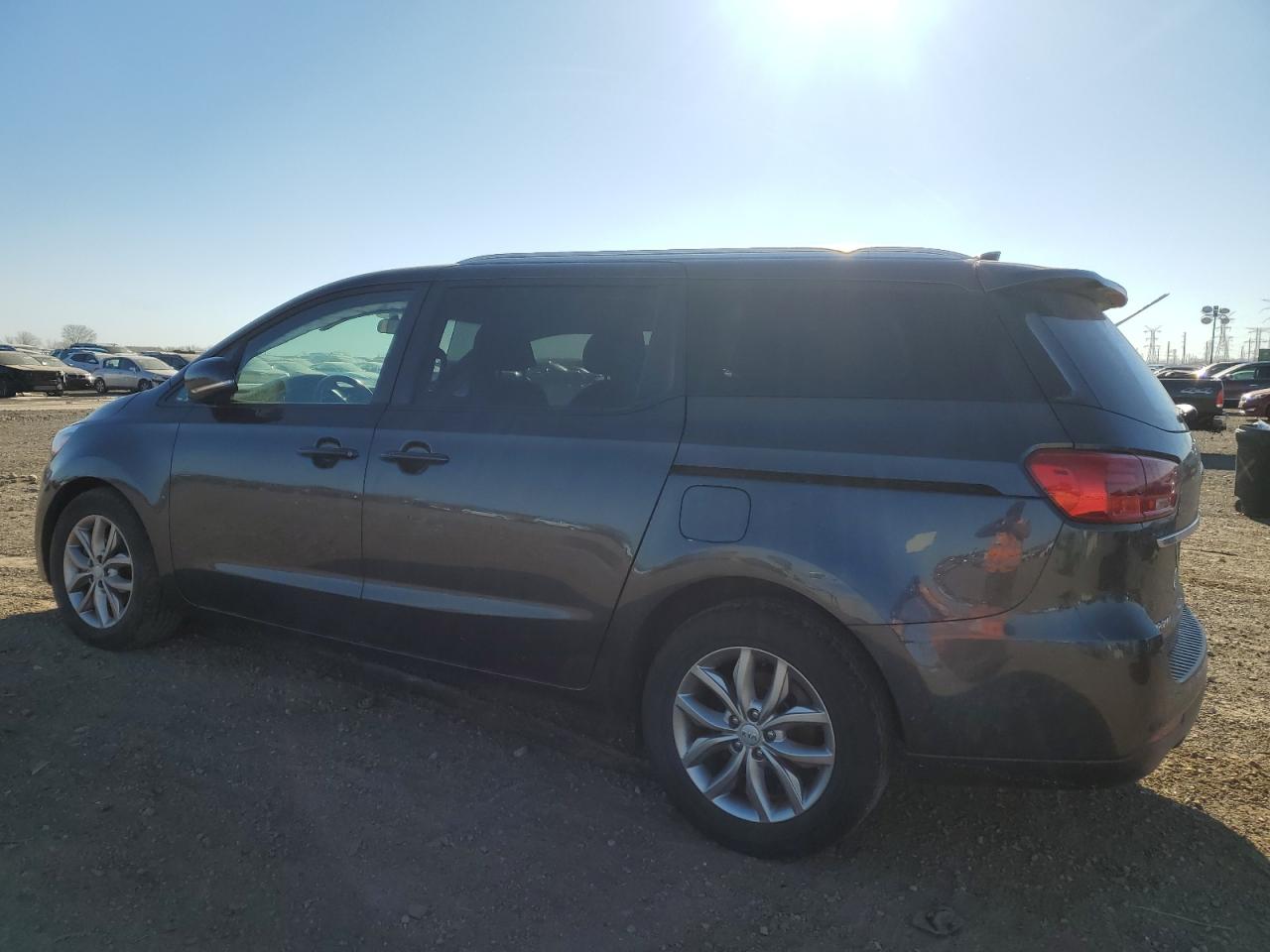 2021 KIA Sedona VIN KNDMB5C1XM6671806 Copart auction photo, front end / side damage thumbnail 2