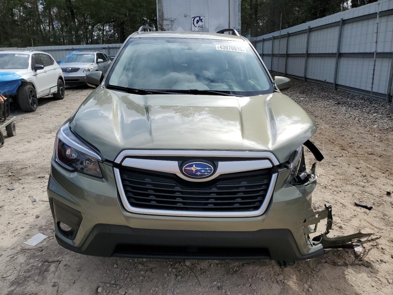 2021 Subaru Forester VIN JF2SKAJCXMH484138 Copart auction photo, front end damage thumbnail 5