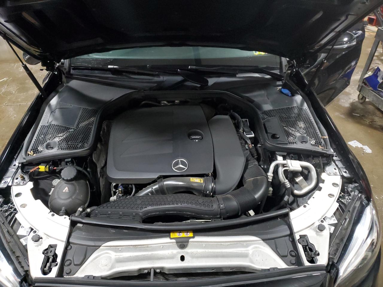 2020 Mercedes-Benz C-klasse VIN W1KWF8EB9LR580257 Copart auction photo, side damage thumbnail 11