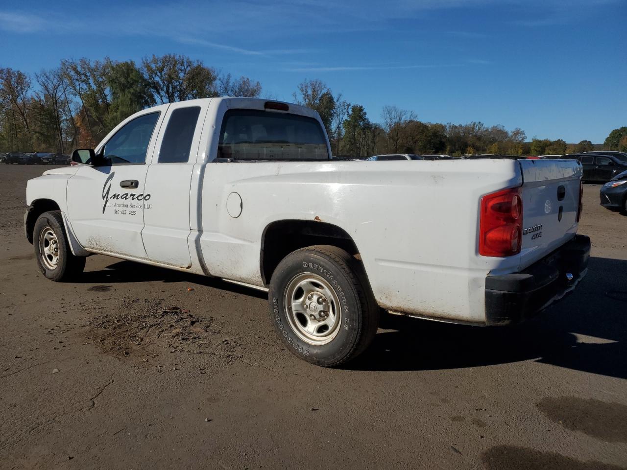 2008 Dodge Dakota VIN 1D7HW22K08S552423 Copart auction photo, all over / minor dent/scratches damage thumbnail 2