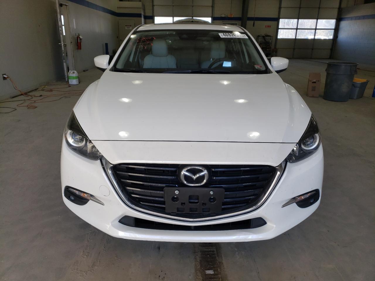 2017 Mazda 3 VIN 3MZBN1M34HM143009 Copart auction photo, rear end damage thumbnail 5