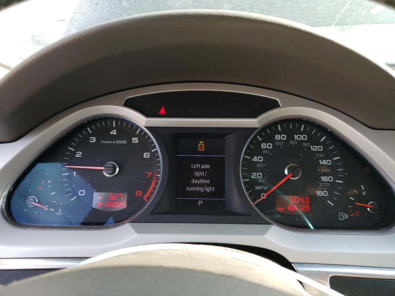 2010 Audi A6 VIN WAUFGAFB7AN067569 Copart auction photo, front end / minor dent/scratches damage thumbnail 9