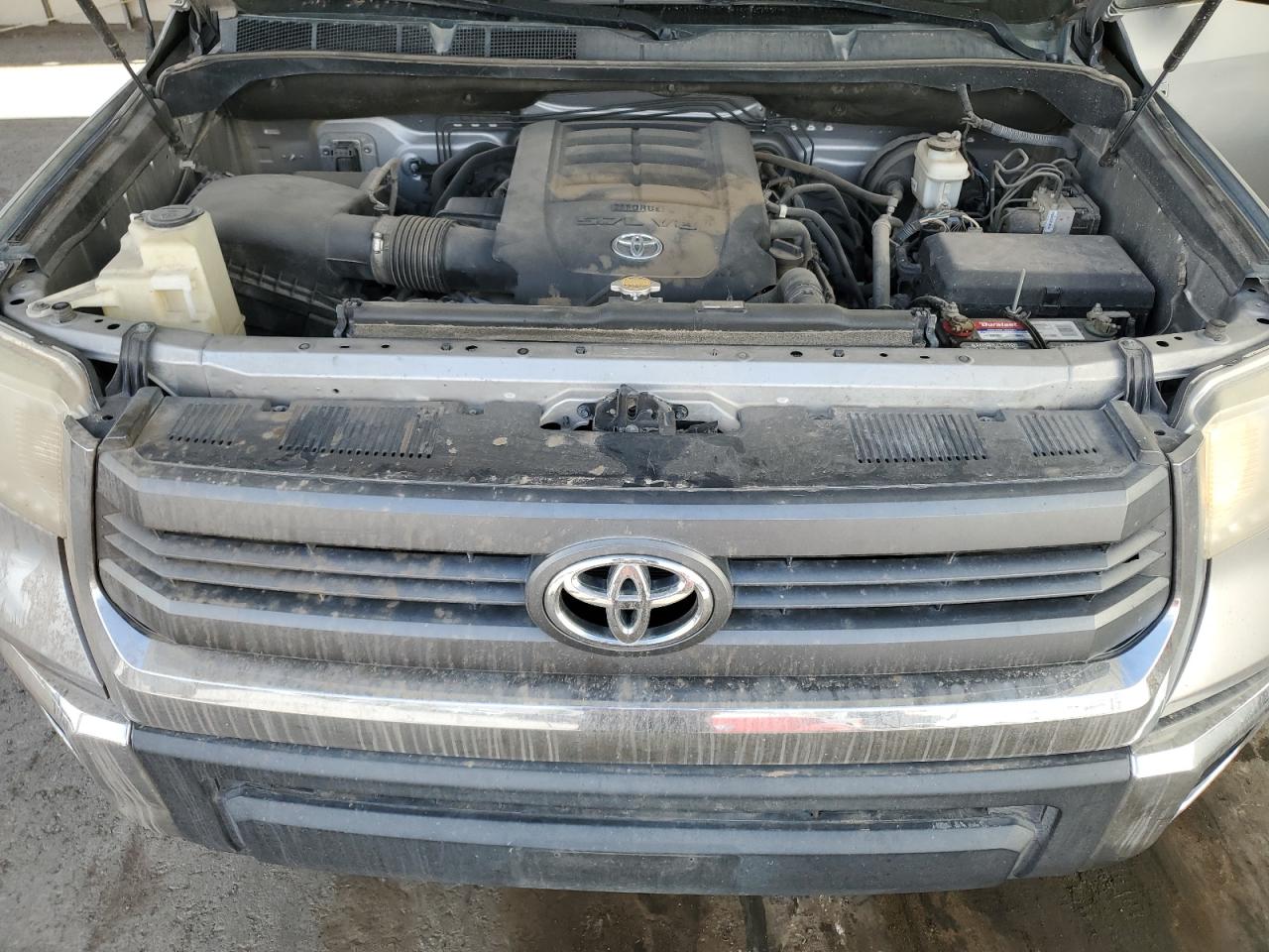 2014 Toyota Tundra VIN 5TFDW5F14EX346807 Copart auction photo, rear end / hail damage thumbnail 11