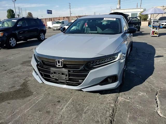 2021 Honda Accord VIN 1HGCV1F35MA070178 Copart auction photo, rear end damage thumbnail 10