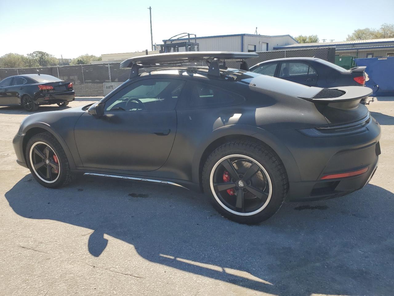 2024 Porsche 911 VIN WP0AB2A92RS225500 Copart auction photo, stripped damage thumbnail 2