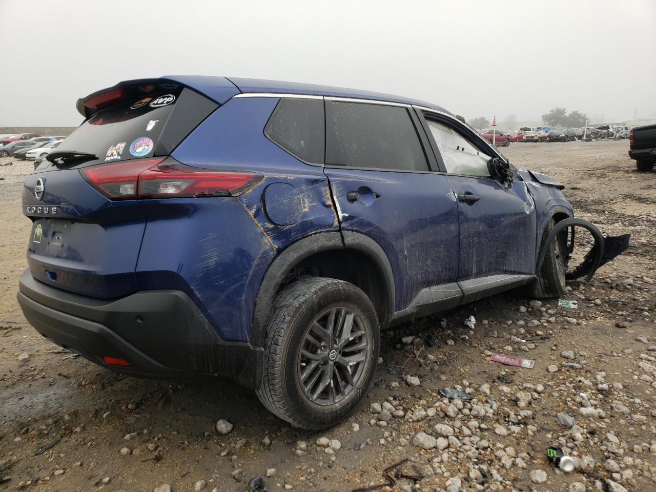 2021 Nissan Rogue VIN 5N1AT3AA2MC686403 Copart auction photo, all over damage thumbnail 3