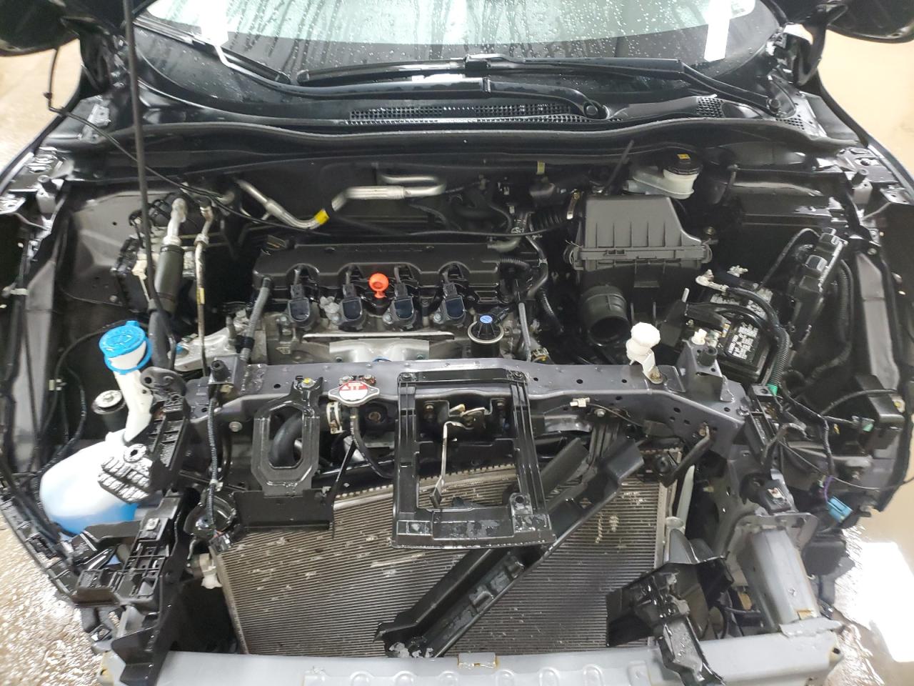 2022 Honda HR-V VIN 3CZRU6H54NM709320 Copart auction photo, front end / side damage thumbnail 12