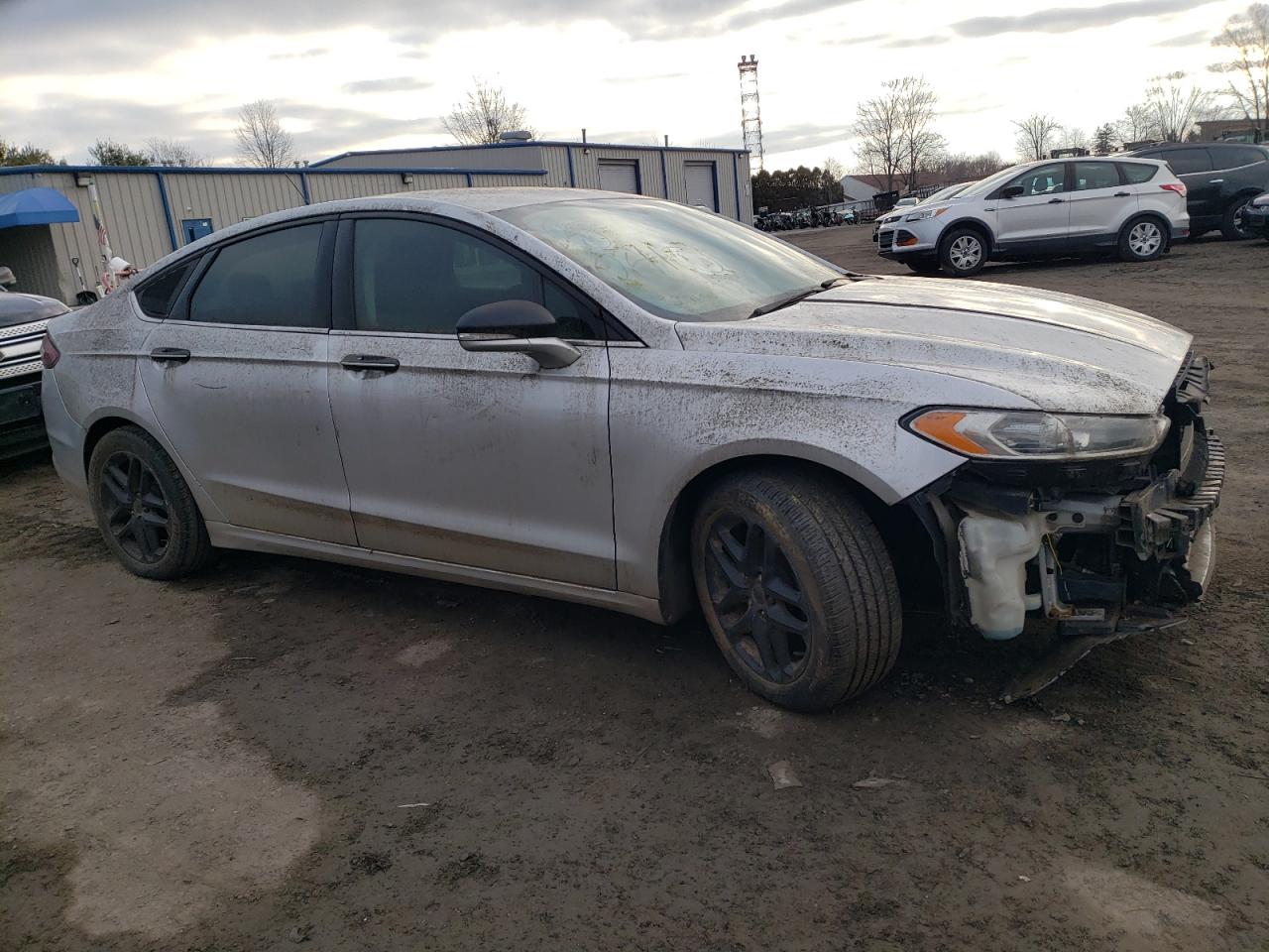 2015 Ford Fusion VIN 1FA6P0H77F5109709 Copart auction photo, front end / mechanical damage thumbnail 4