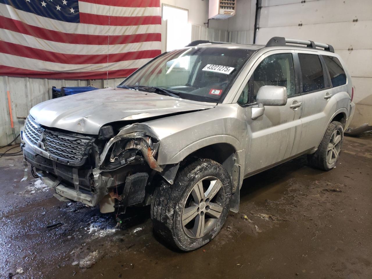 2011 Mitsubishi Endeavor VIN 4A4JN3AS9BE028935 - Copart auction photo