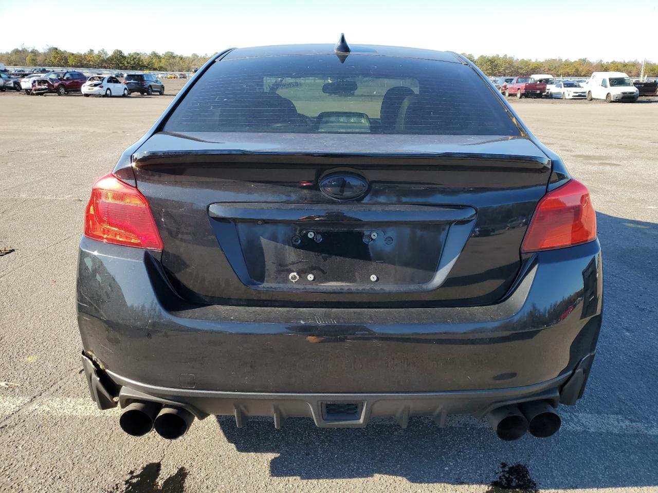 2015 Subaru WRX VIN JF1VA1J60F9834016 Copart auction photo, front end / side damage thumbnail 6