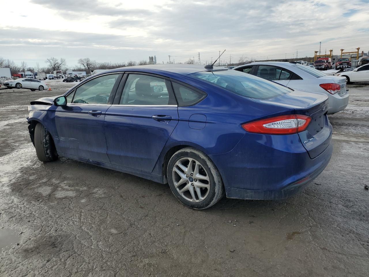 2013 Ford Fusion VIN 3FA6P0H77DR127461 Copart auction photo, front end / undercarriage damage thumbnail 2