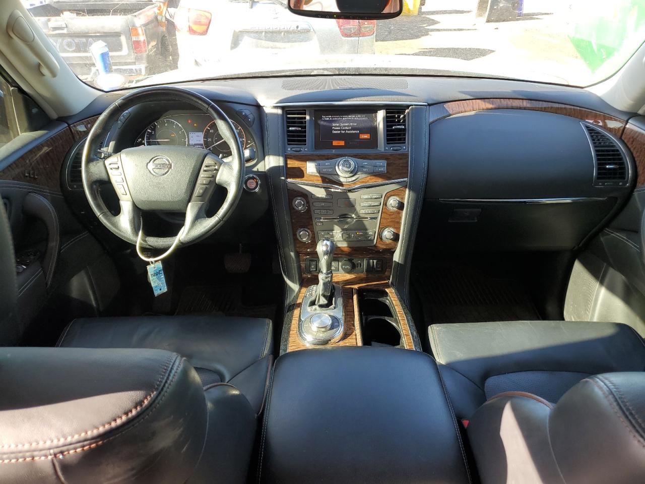 2019 Nissan Armada VIN JN8AY2NCXK9581912 Copart auction photo, front end damage thumbnail 8