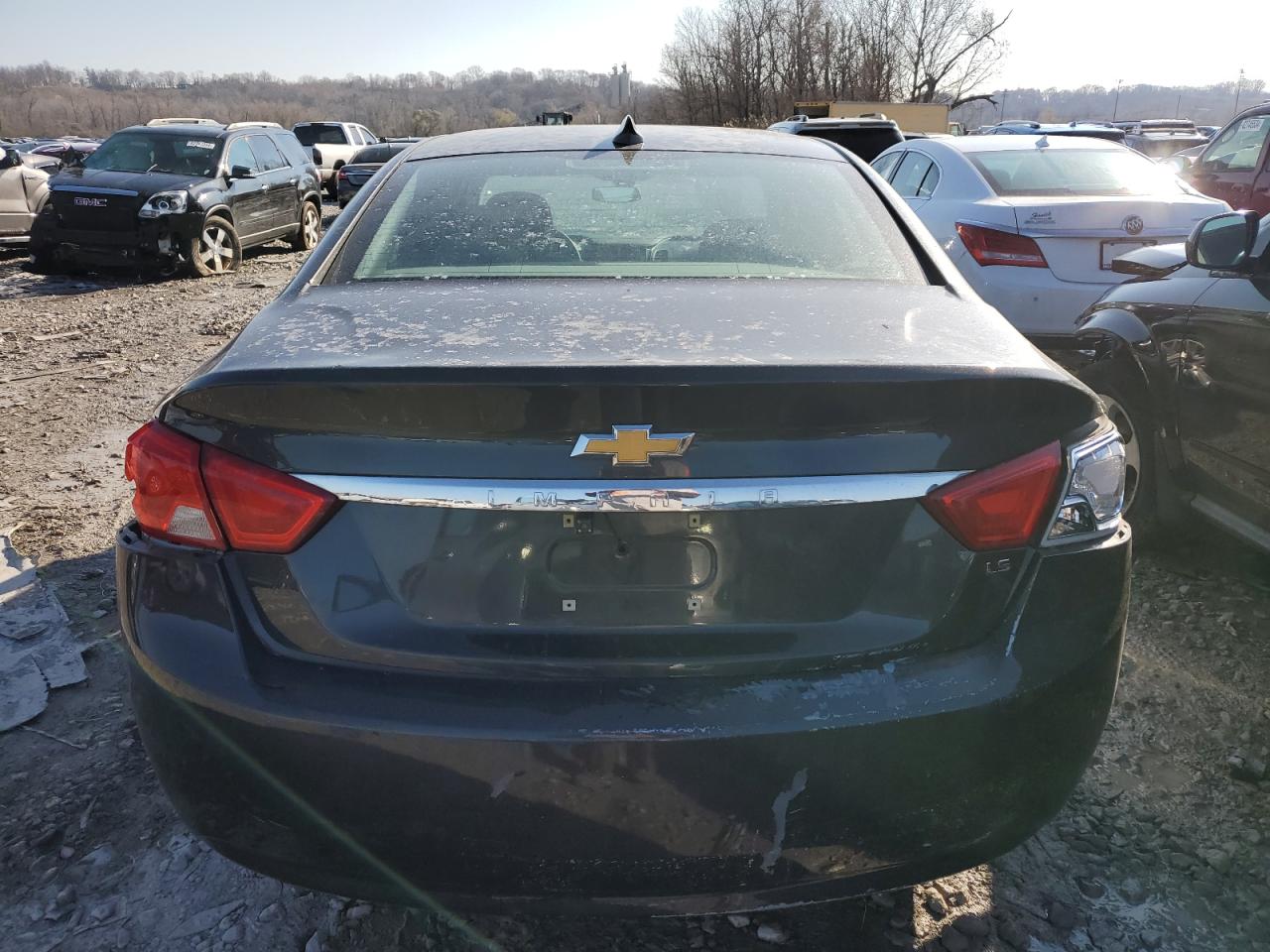 2015 Chevrolet Impala VIN 2G11X5SL9F9164178 Copart auction photo, front end / side damage thumbnail 6