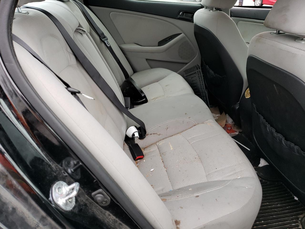 2012 KIA Optima VIN 5XXGM4A76CG016129 Copart auction photo, side / hail damage thumbnail 10