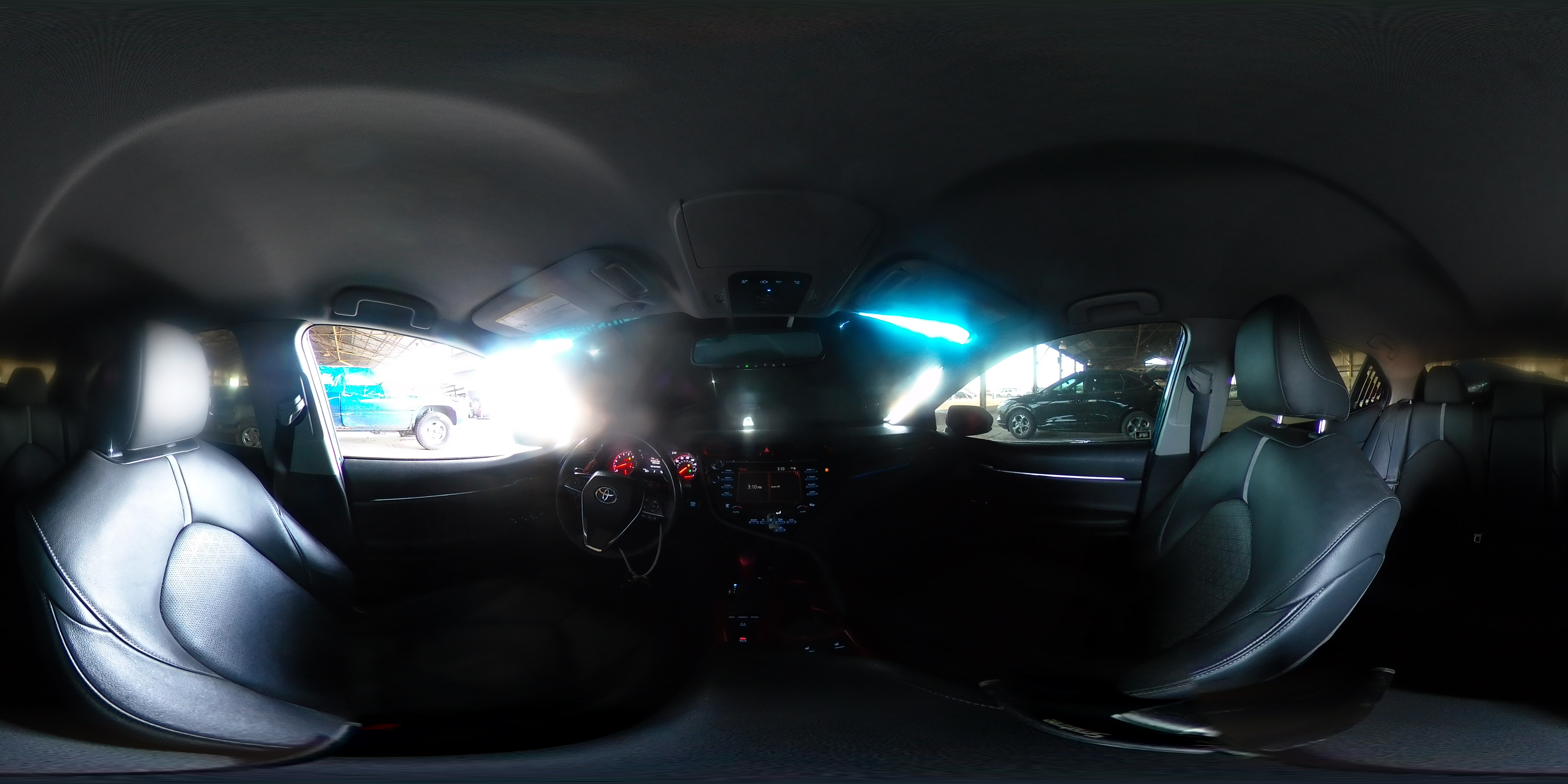 2019 Toyota Camry VIN 4T1B61HK1KU286676 Copart auction photo, rear end damage thumbnail 12