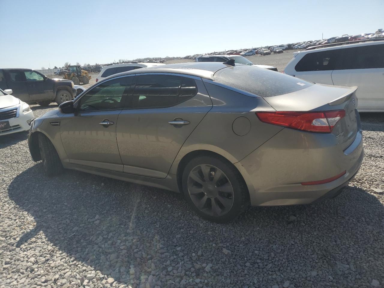 2012 KIA Optima VIN 5XXGR4A63CG066253 Copart auction photo, front end damage thumbnail 2