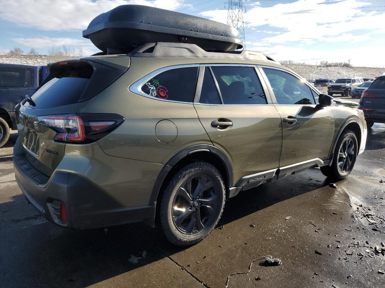 2020 Subaru Outback VIN 4S4BTGKD5L3180227 Copart auction photo, front end damage thumbnail 3