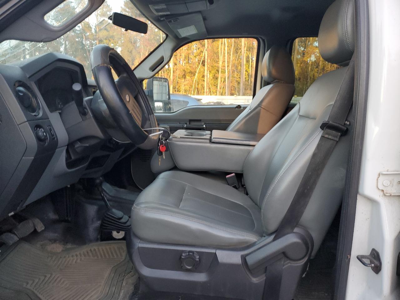 2012 Ford F250 VIN 1FT7W2BT3CED16399 Copart auction photo, top/roof damage thumbnail 7