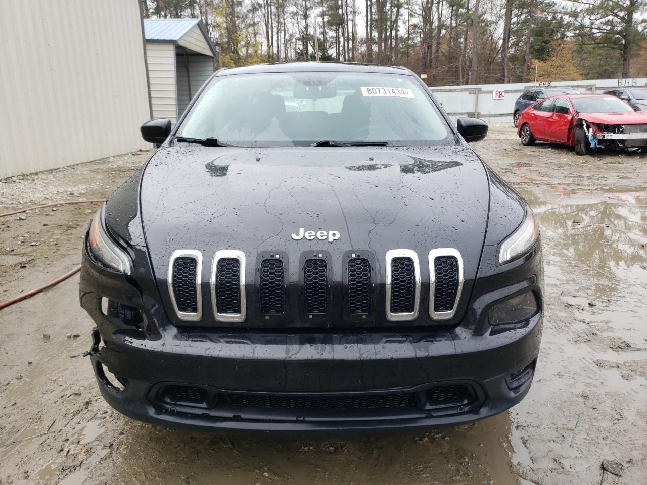 2015 Jeep Grand Cherokee VIN 1C4PJLAB4FW760693 Copart auction photo, front end / minor dent/scratches damage thumbnail 5