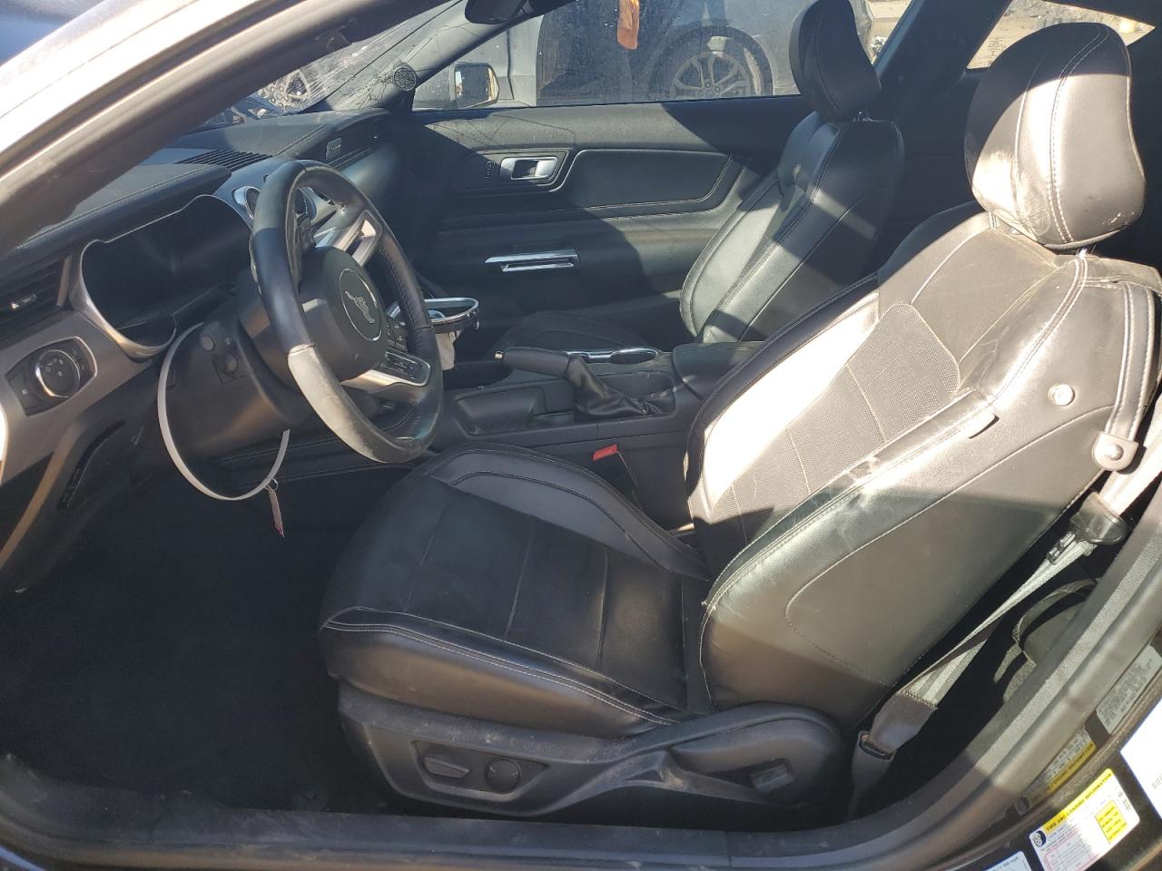 2022 Ford Mustang VIN 1FA6P8CF7N5129504 Copart auction photo, front end / undercarriage damage thumbnail 7