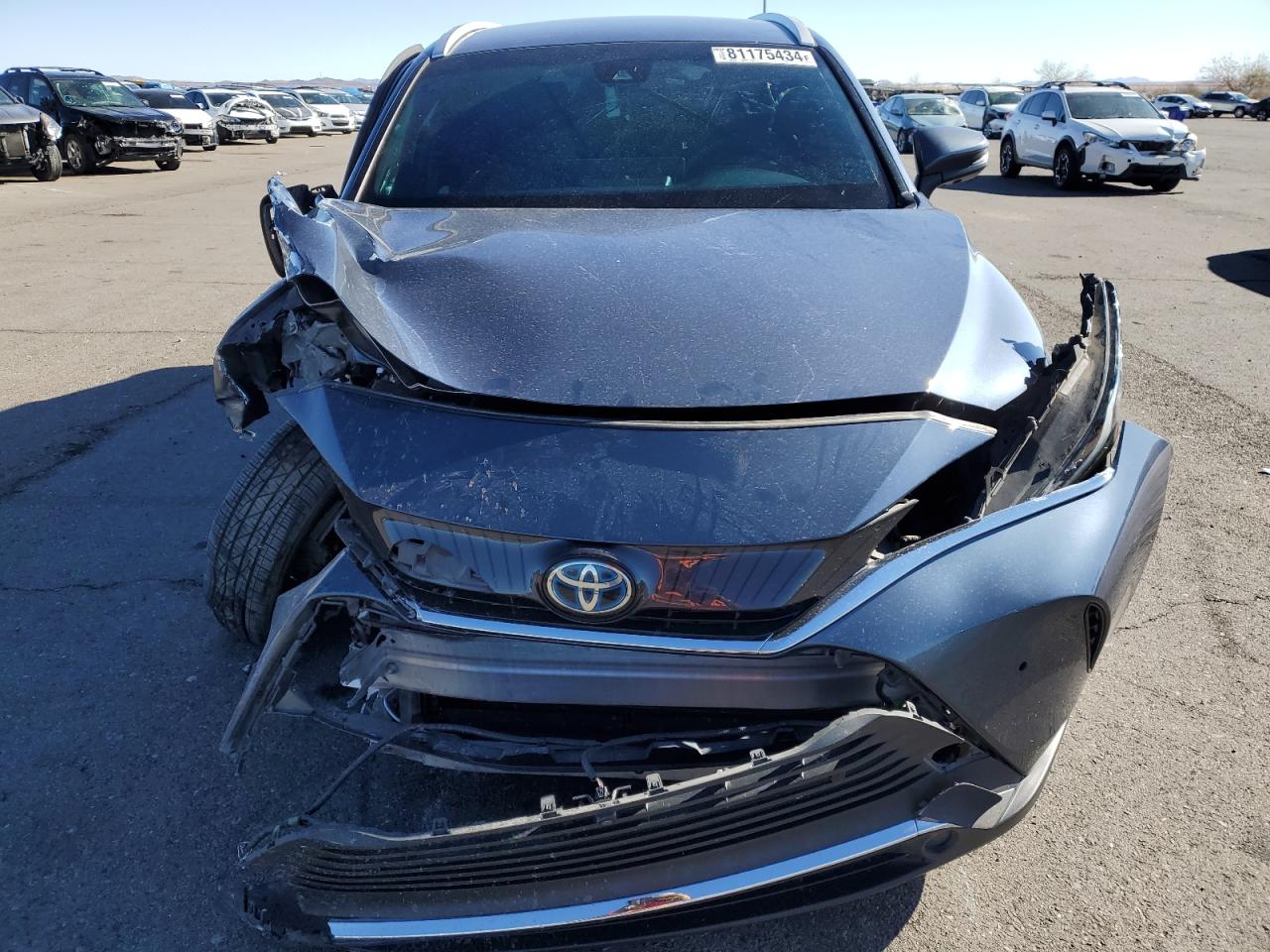 2021 Toyota Venza VIN JTEAAAAH2MJ006924 Copart auction photo, front end / side damage thumbnail 5
