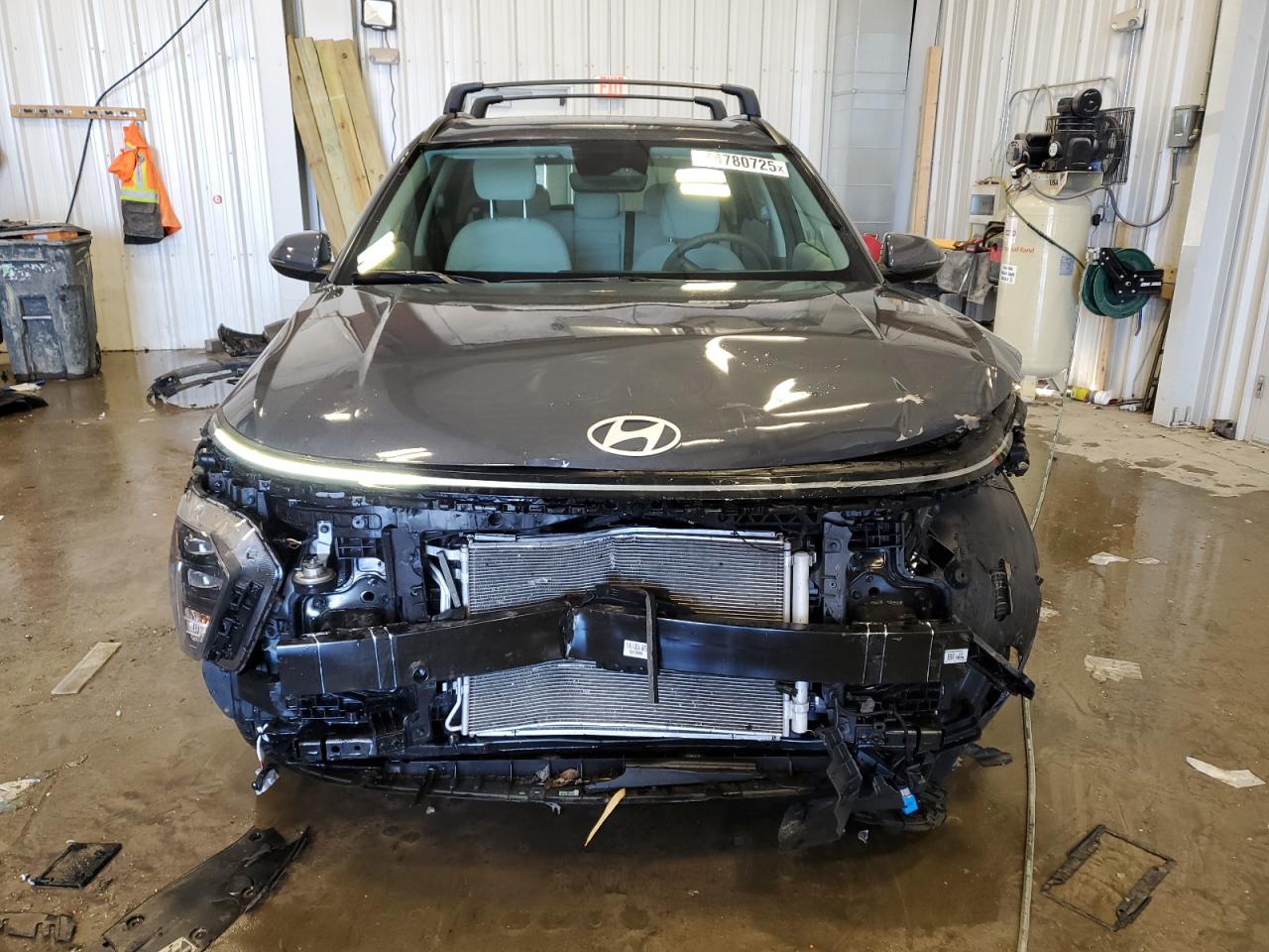 2024 Hyundai Kona VIN KM8HBCABXRU163075 Copart auction photo, front end / rear end damage thumbnail 5