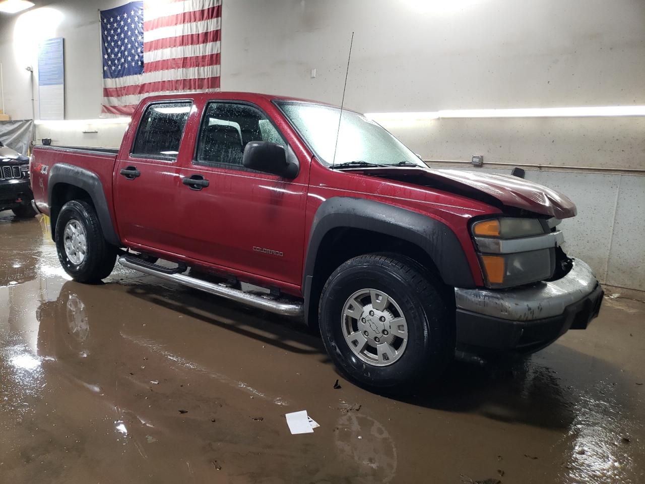 2005 Chevrolet Colorado VIN 1GCDT136858227508 Copart auction photo, front end damage thumbnail 4