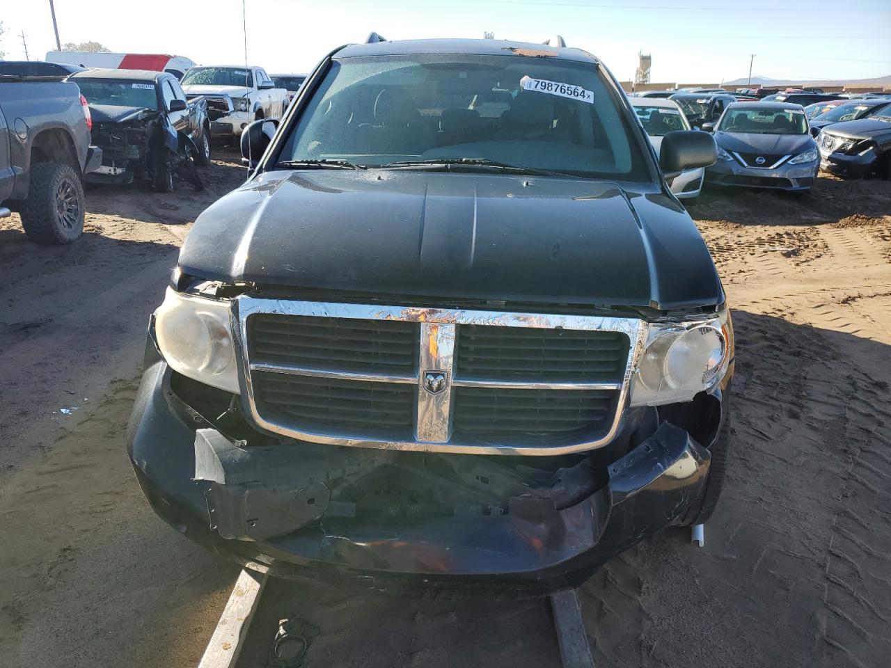 2009 Dodge Durango VIN 1D8HD38K19F710373 Copart auction photo, front end damage thumbnail 5