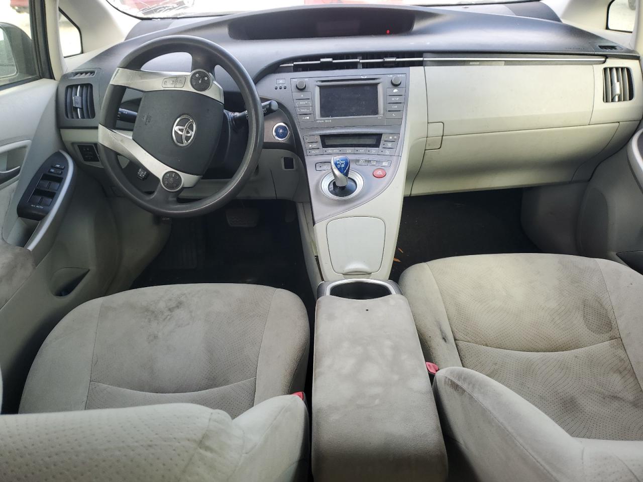 2012 Toyota Prius VIN JTDKN3DU7C1572660 Copart auction photo, front end / side damage thumbnail 8