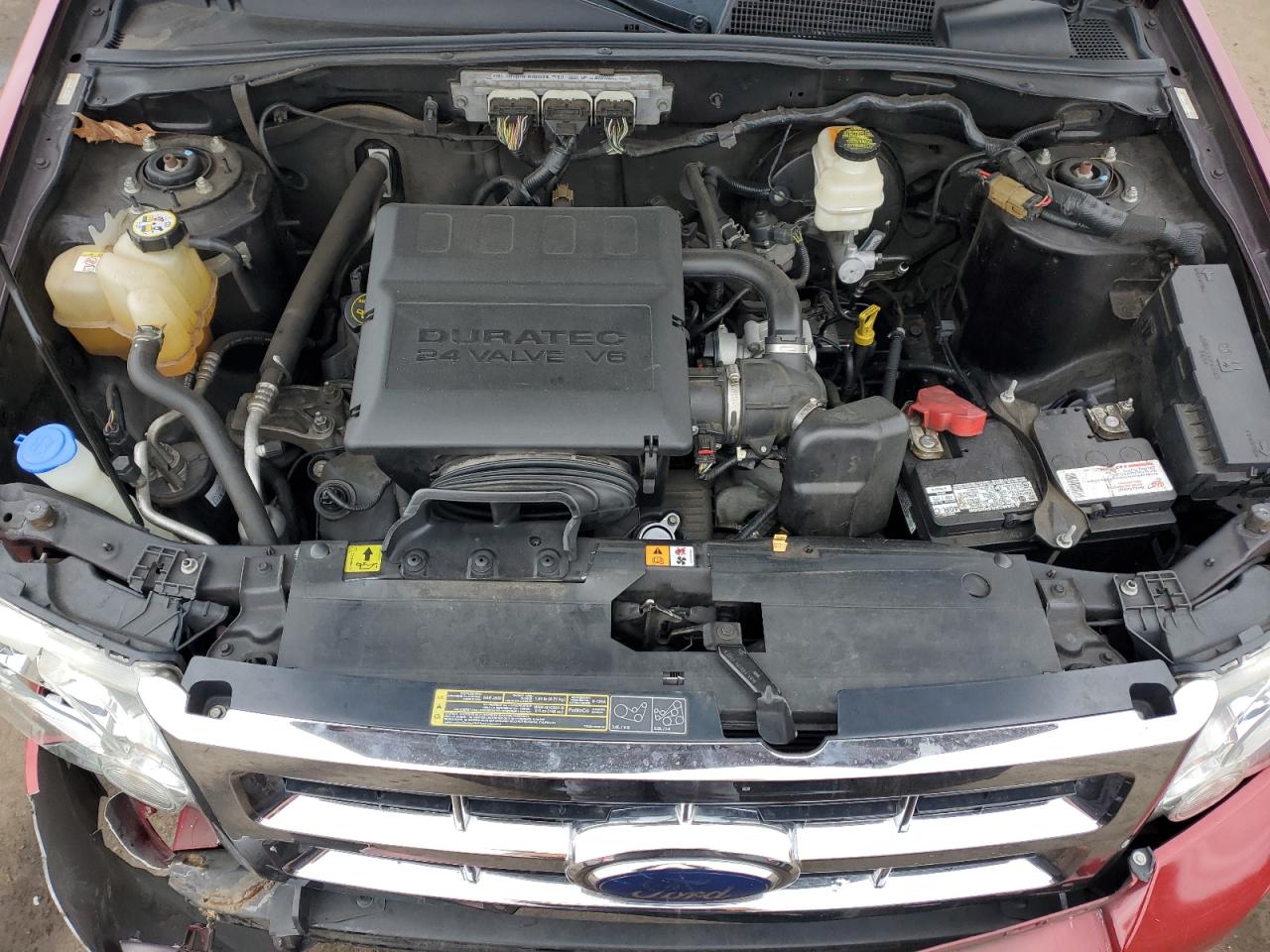 2009 Ford Escape VIN 1FMCU94G79KC26241 Copart auction photo, front end / undercarriage damage thumbnail 12