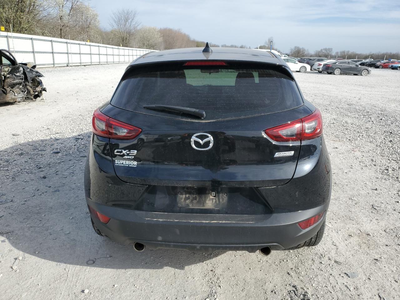 2019 Mazda CX-3 VIN JM1DKFC74K1453221 Copart auction photo, front end damage thumbnail 6