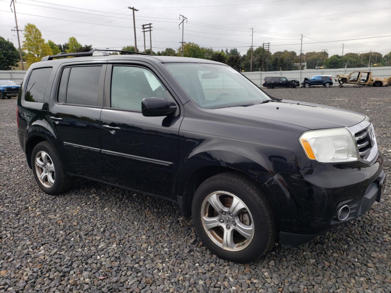 2013 Honda Pilot VIN 5FNYF4H46DB069511 Copart auction photo, rear end / front end damage thumbnail 4