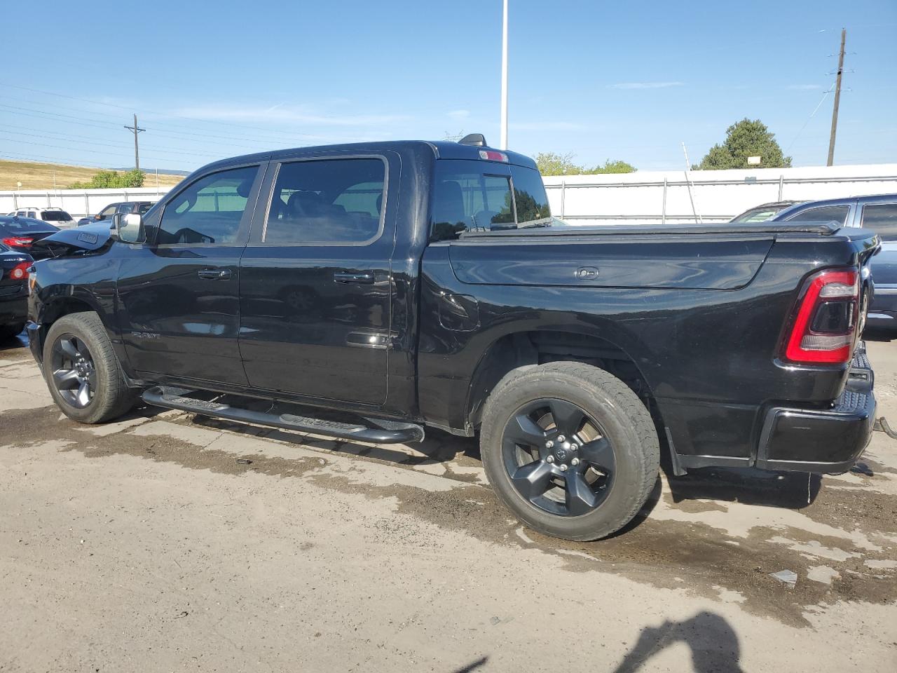2019 RAM 1500 VIN 1C6SRFFT4KN712799 Copart auction photo, front end damage thumbnail 2