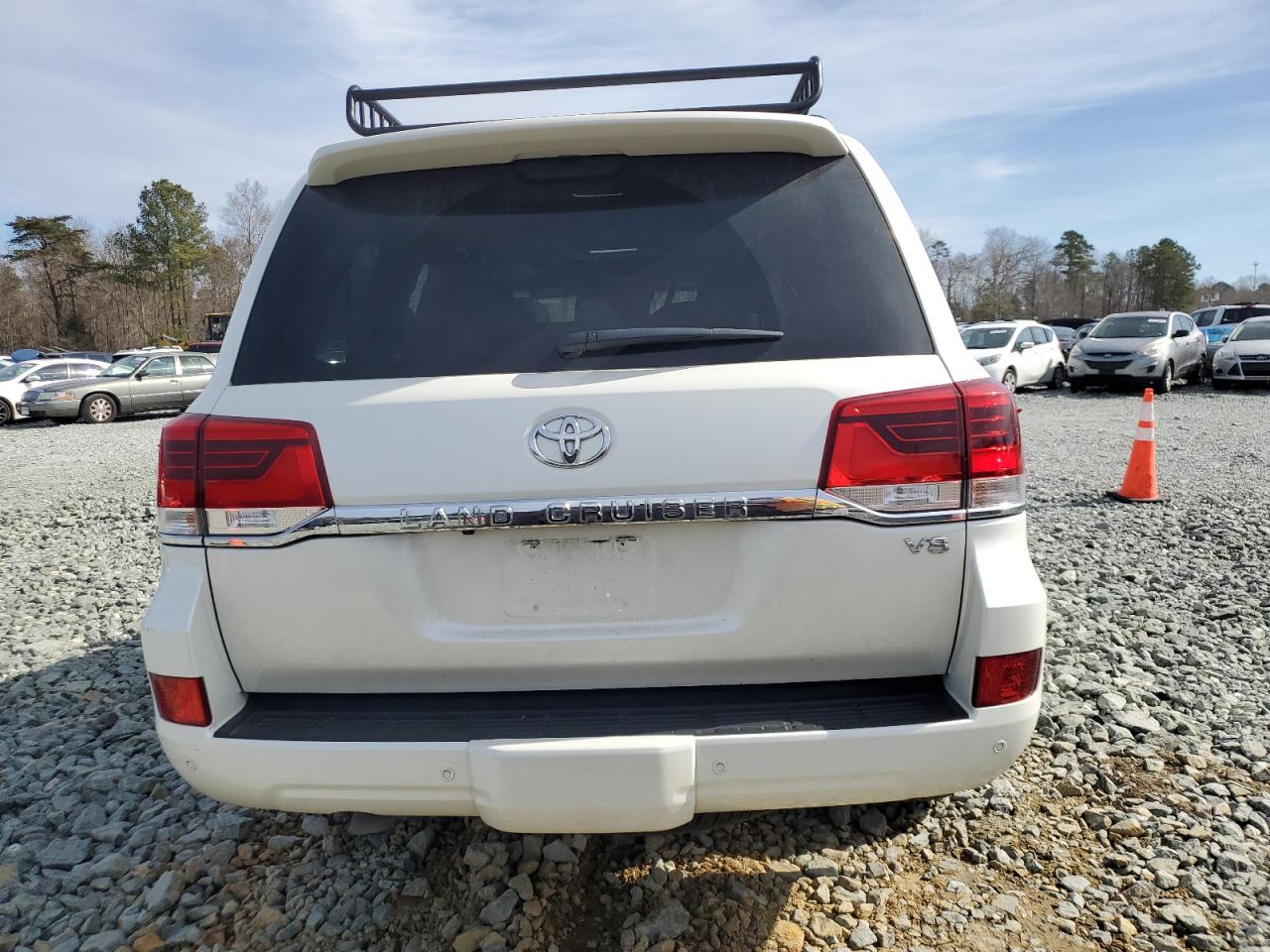 2021 Toyota Land Cruiser VIN JTMCY7AJ8M4103929 Copart auction photo, front end / minor dent/scratches damage thumbnail 6