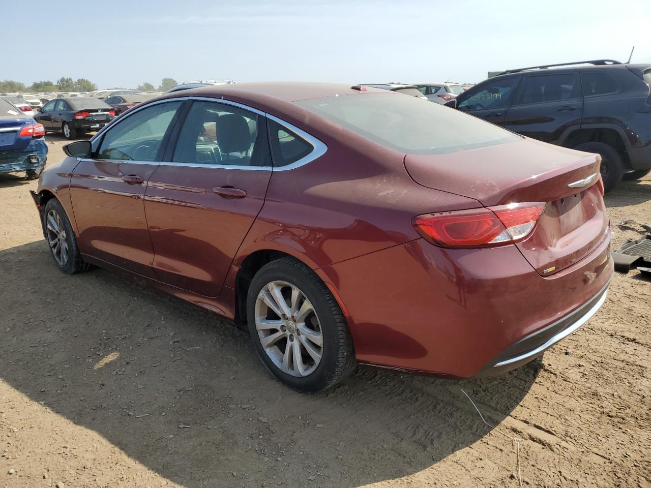 2015 Chrysler 200 VIN 1C3CCCAB9FN602787 Copart auction photo, front end / minor dent/scratches damage thumbnail 2