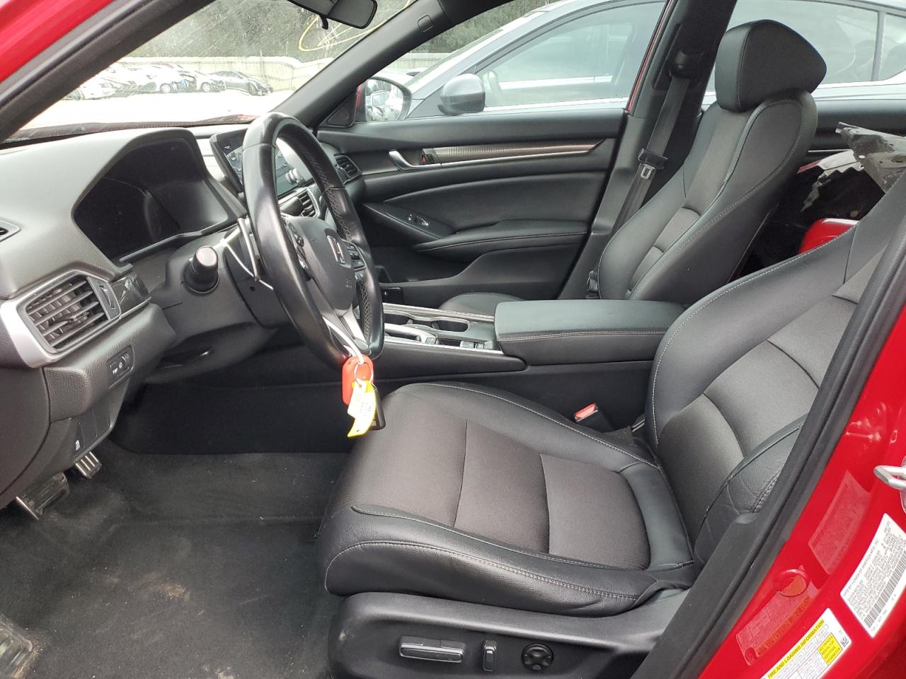 2020 Honda Accord VIN 1HGCV1F36LA095959 Copart auction photo, front end damage thumbnail 7