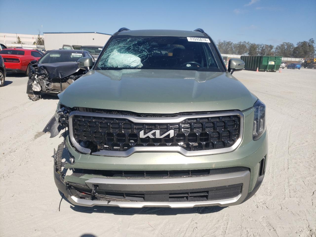 2023 KIA Telluride VIN 5XYP3DGCXPG360507 Copart auction photo, all over / undercarriage damage thumbnail 5