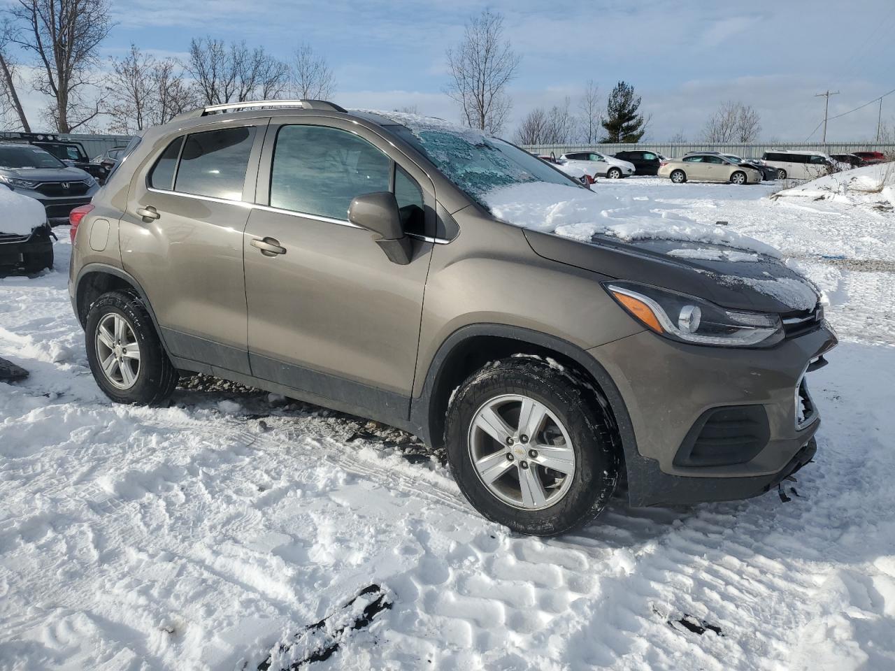 2020 Chevrolet Trax VIN KL7CJPSB9LB340545 Copart auction photo, all over damage thumbnail 4