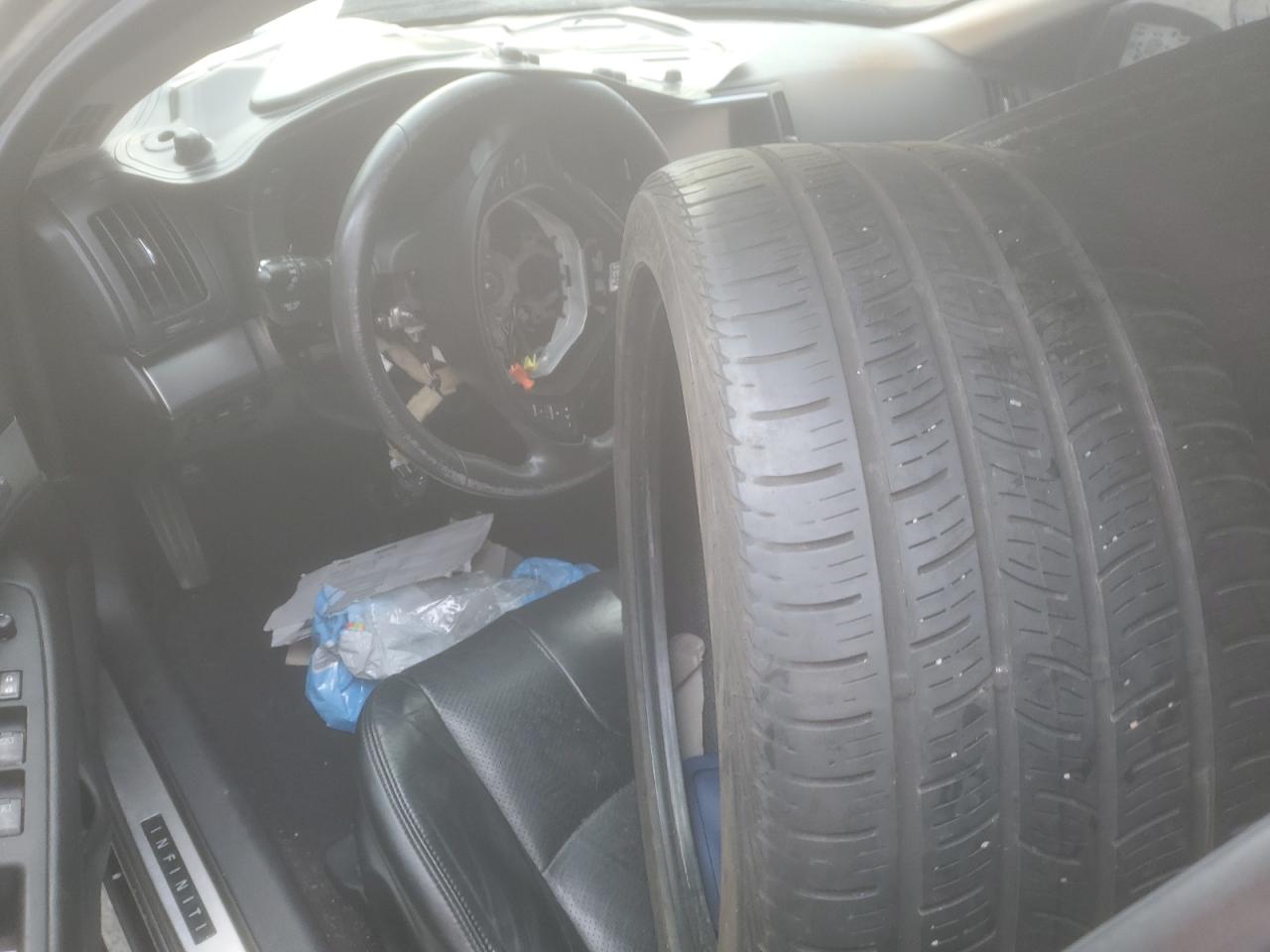 2013 Infiniti G VIN JN1CV6AR2DM768174 Copart auction photo, front end damage thumbnail 8