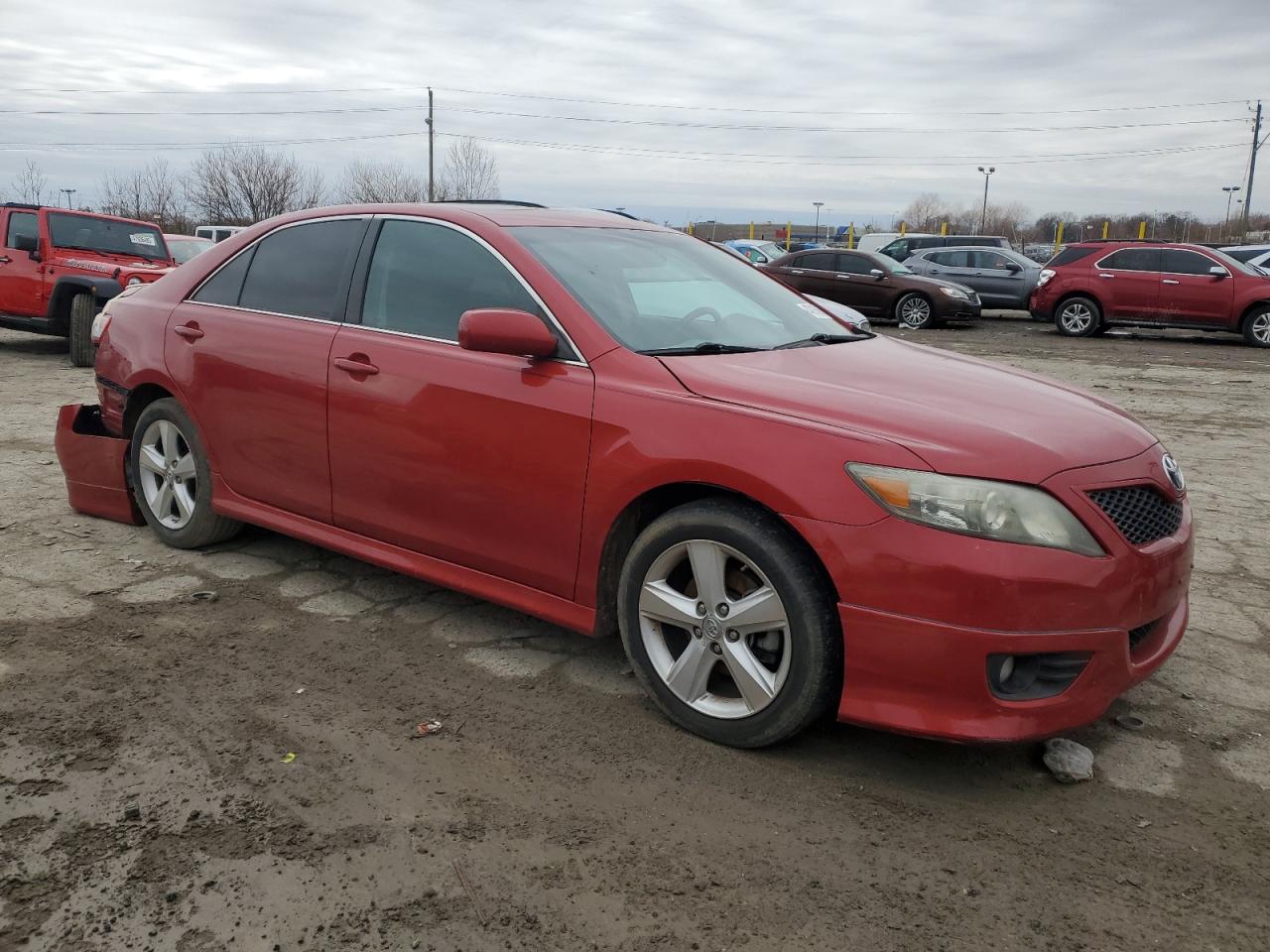 2011 Toyota Camry VIN 4T1BF3EK6BU140001 Copart auction photo, rear end / mechanical damage thumbnail 4