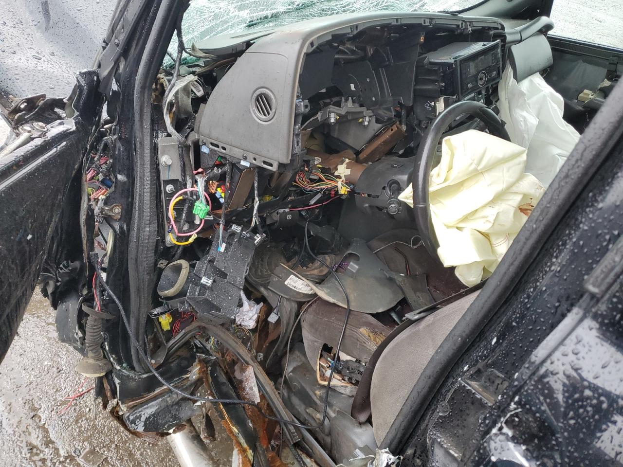 2006 Chevrolet Silverado VIN 1GCHK23D96F184450 Copart auction photo, all over damage thumbnail 8