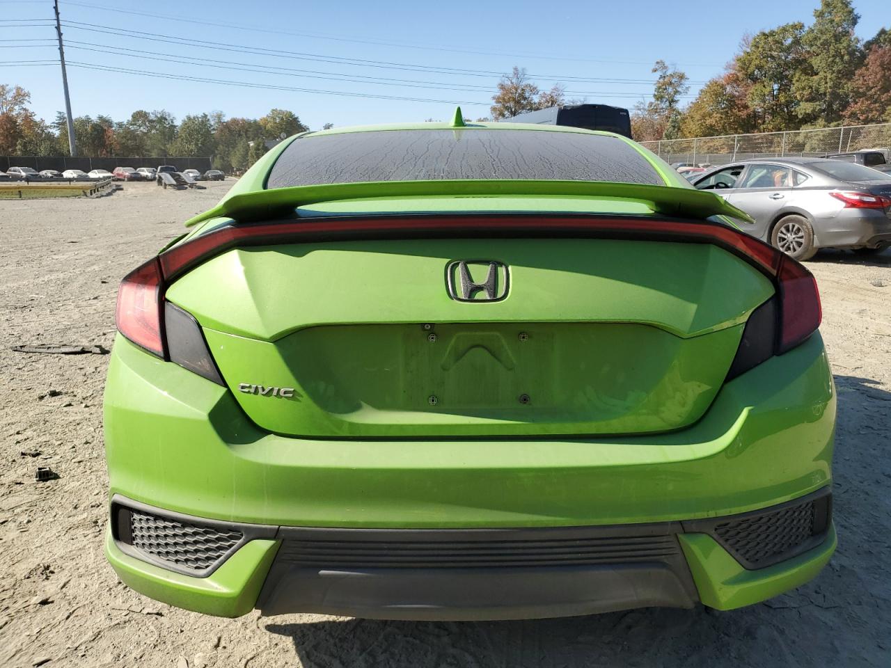 2017 Honda Civic VIN 2HGFC3B7XHH357837 Copart auction photo, front end damage thumbnail 6