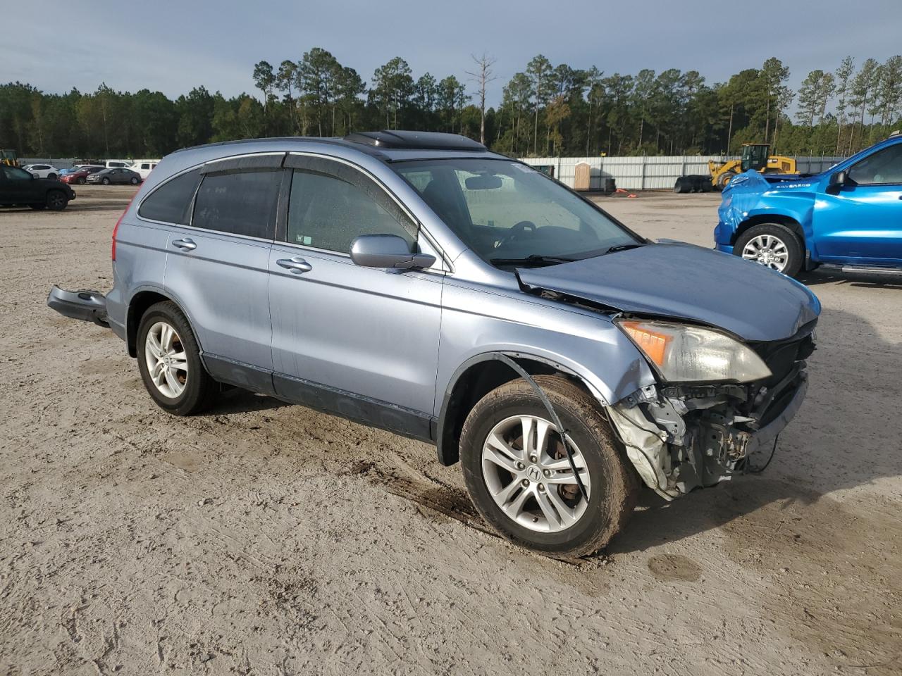 2011 Honda CR-V VIN JHLRE3H79BC003169 Copart auction photo, front end damage thumbnail 4