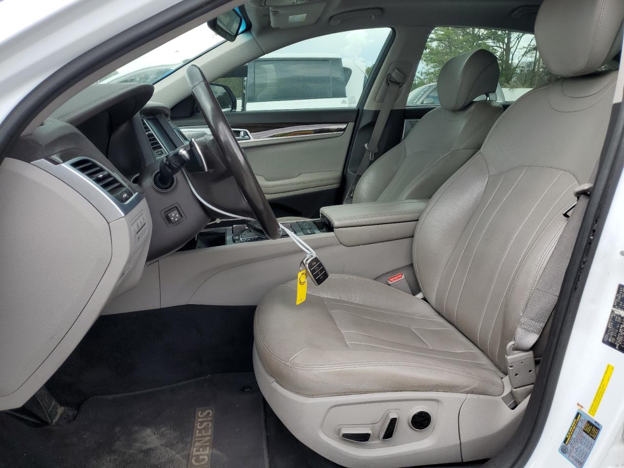 2018 Genesis G80 VIN KMHGN4JE8JU239948 Copart auction photo, front end / minor dent/scratches damage thumbnail 7