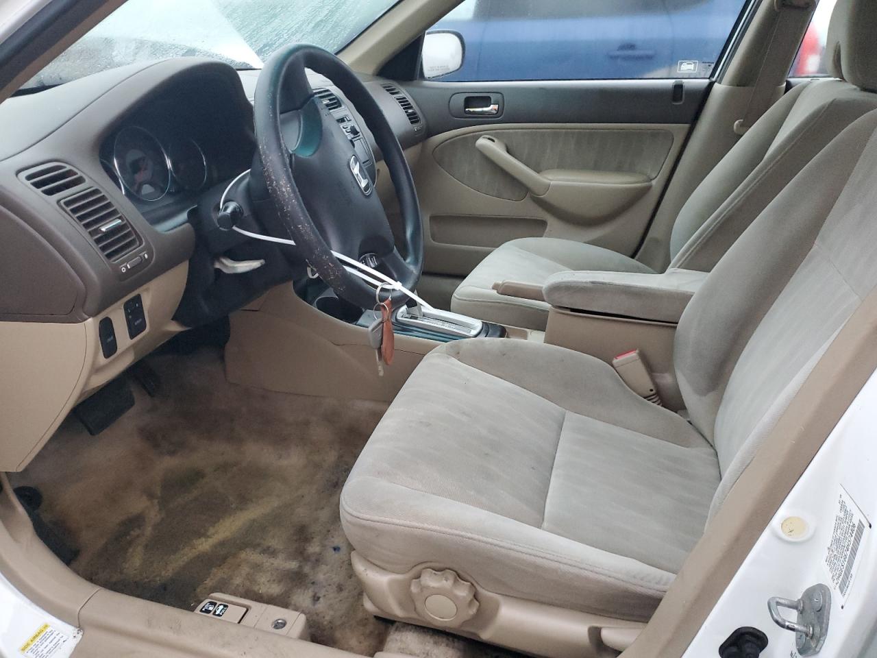 2004 Honda Civic VIN 2HGES16674H574406 Copart auction photo, all over damage thumbnail 7