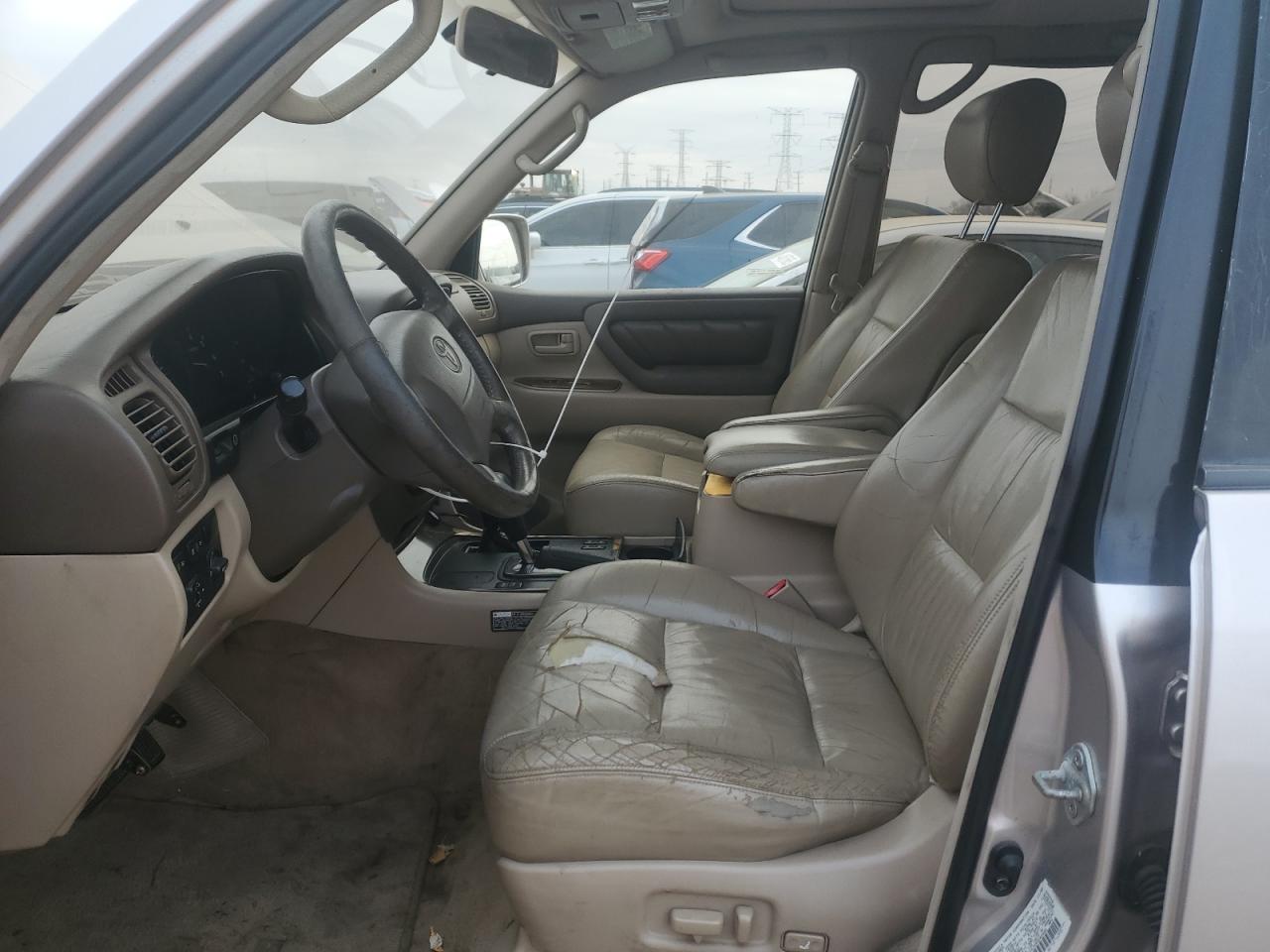 1999 Toyota Land Cruiser VIN JT3HT05JXX0040466 Copart auction photo, rear end / front end damage thumbnail 7
