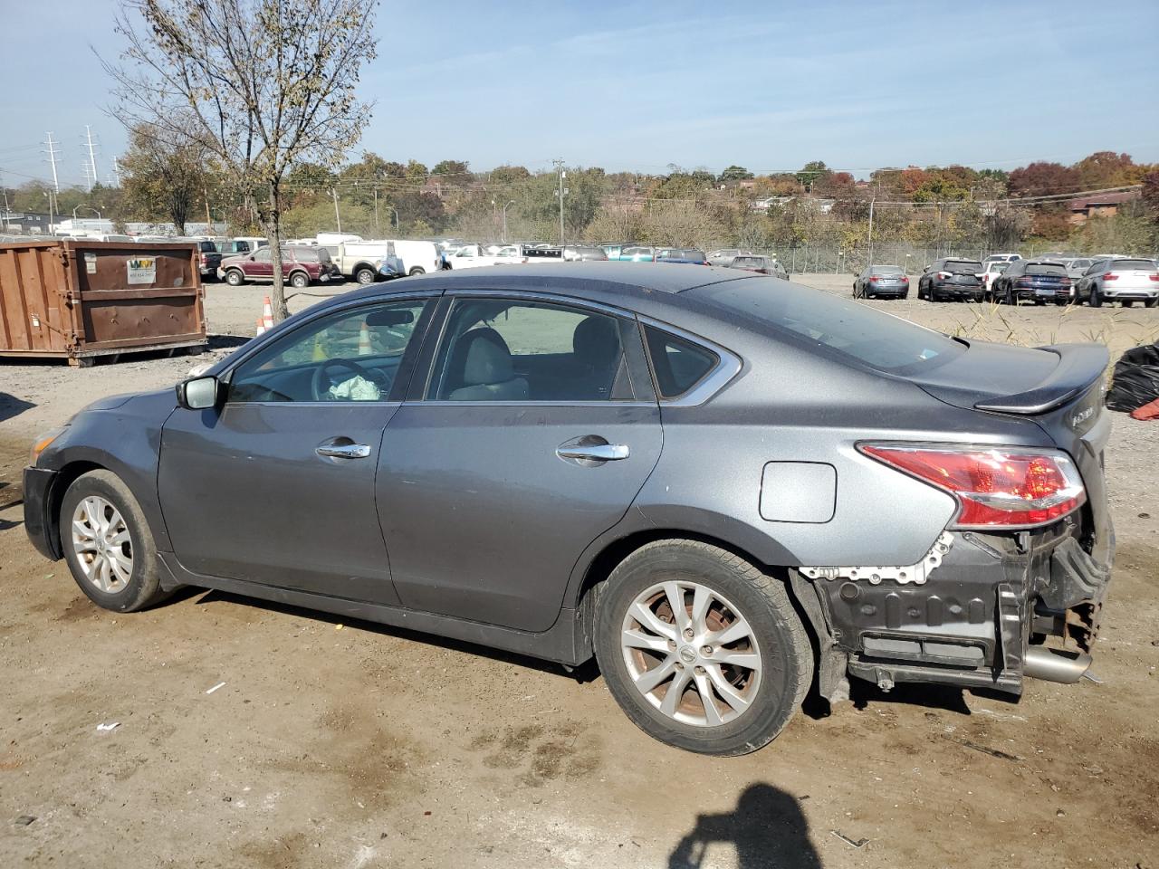 2014 Nissan Altima VIN 1N4AL3AP7EN385467 Copart auction photo, all over / side damage thumbnail 2