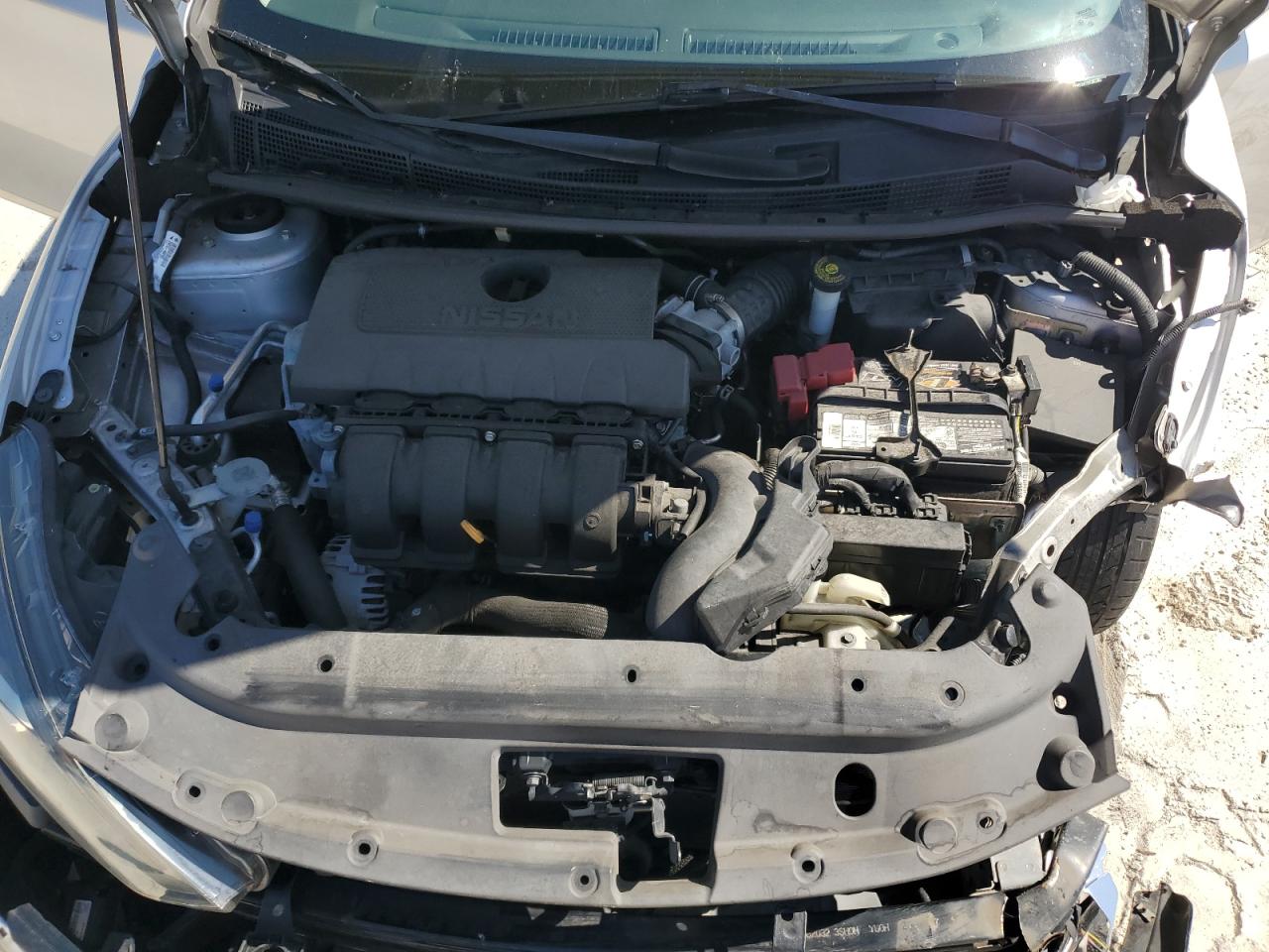 2017 Nissan Sentra VIN 3N1AB7AP7HY387282 Copart auction photo, front end / side damage thumbnail 12