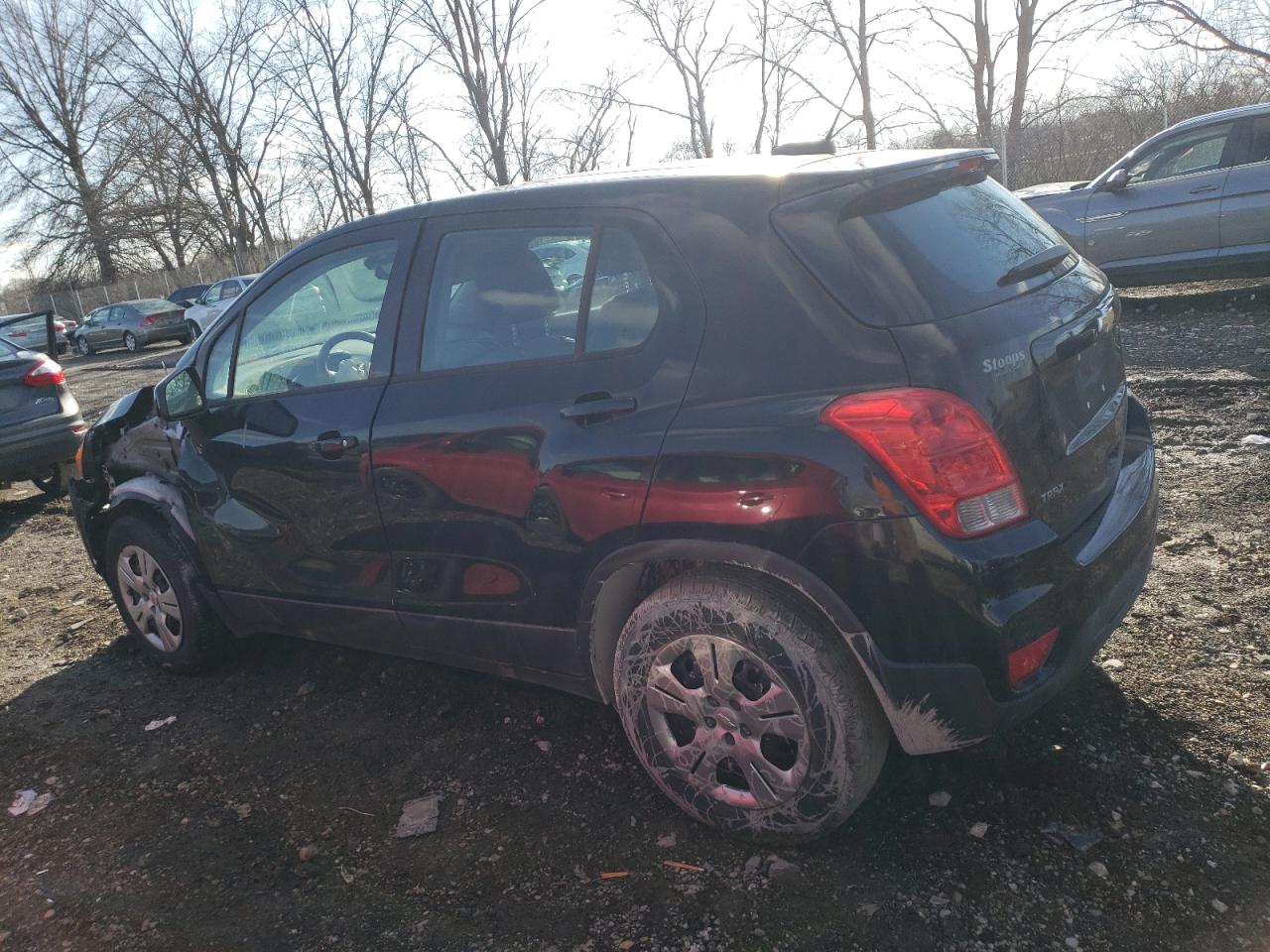 2017 Chevrolet Trax VIN 3GNCJKSB8HL246661 Copart auction photo, front end / mechanical damage thumbnail 2