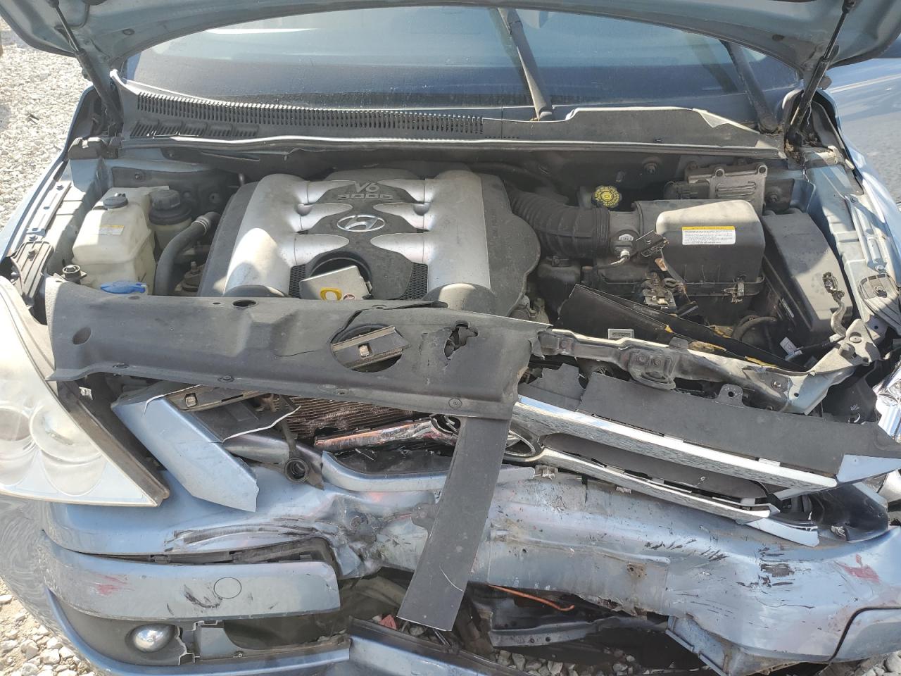2007 Hyundai Entourage VIN KNDMC233676028645 Copart auction photo, front end damage thumbnail 12